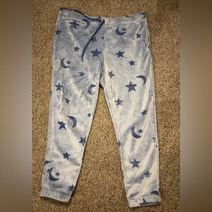 Women’s Light Blue Stars PJ Pants XL
